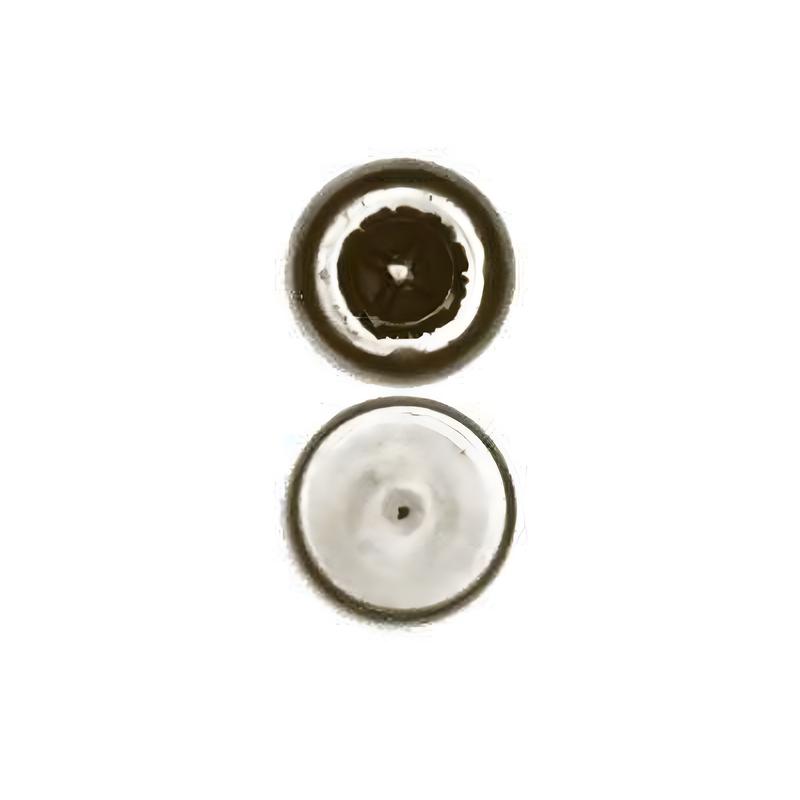 7/16" Brass, Rivet Cap, Steel - 24 pk