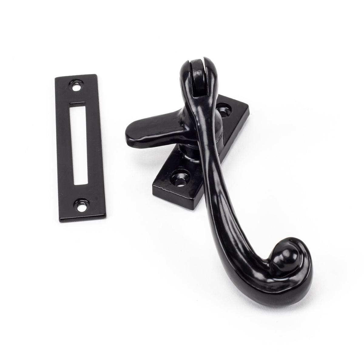 Rosehead Fastener - Black