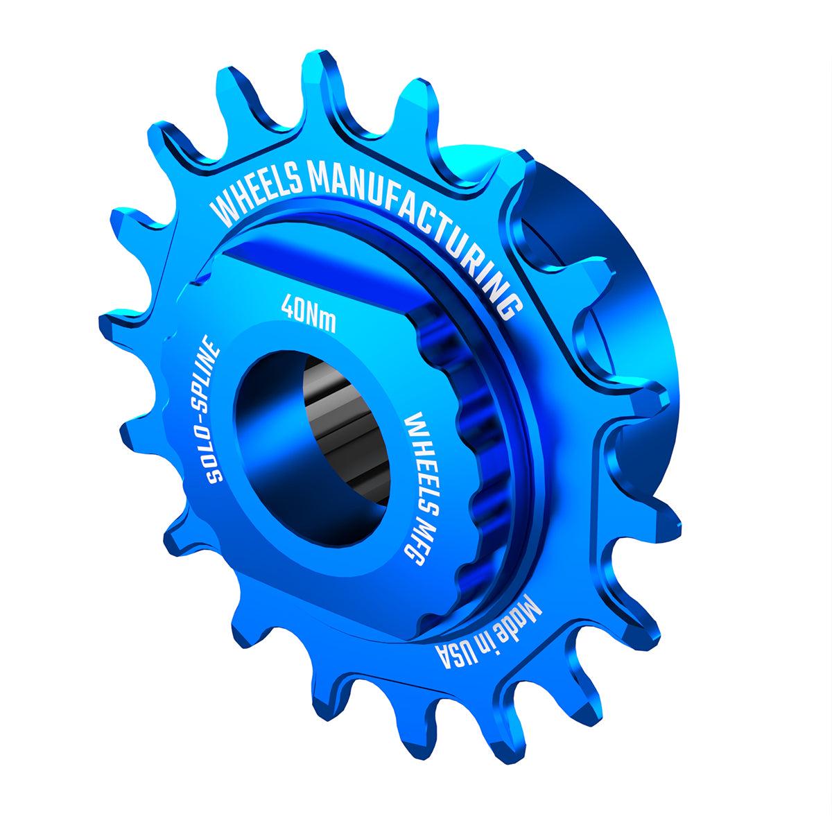 SOLO-SPLINE Single Speed Conversion Kit for Micro Spline Hubs - Blue