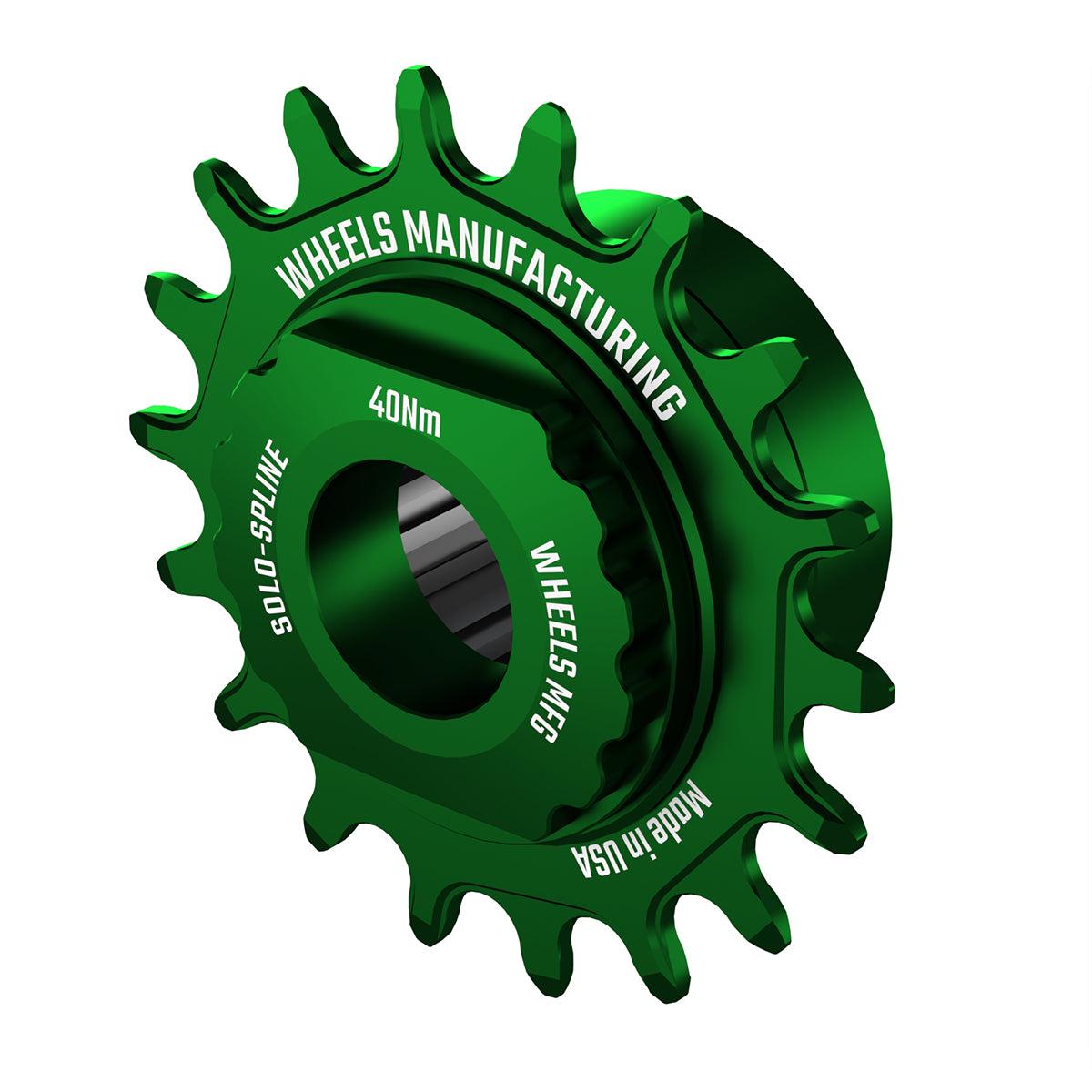 SOLO-SPLINE Single Speed Conversion Kit for Micro Spline Hubs - Green