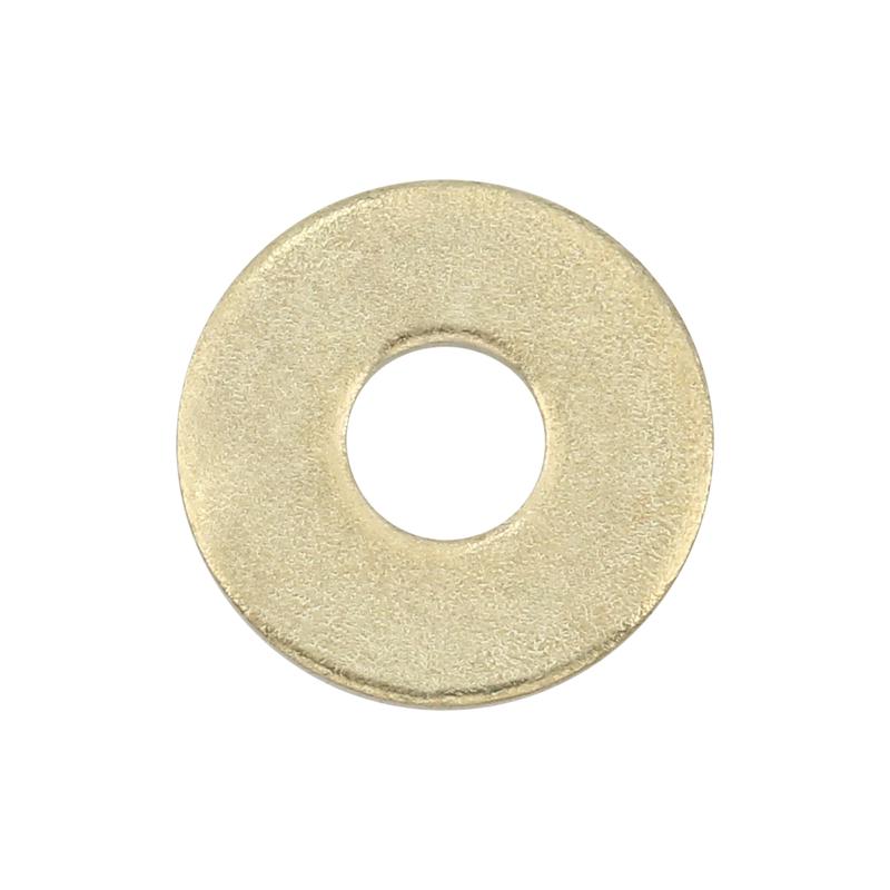 7/16" Brass, 3/16" Inside Diameter Washer, Steel, 24-pack
