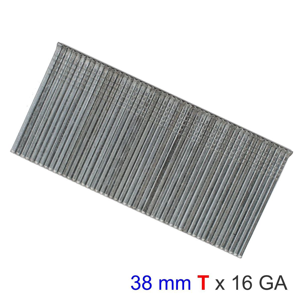Aircraft Brad Nail 16 G 38 Mm (2500) For At0002
