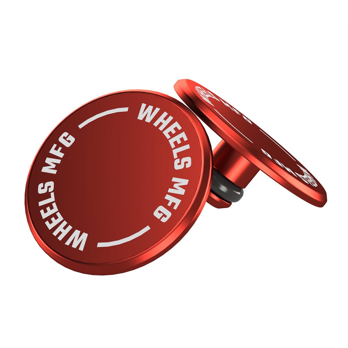 Thru Axle Cap Set - Red - Default Title