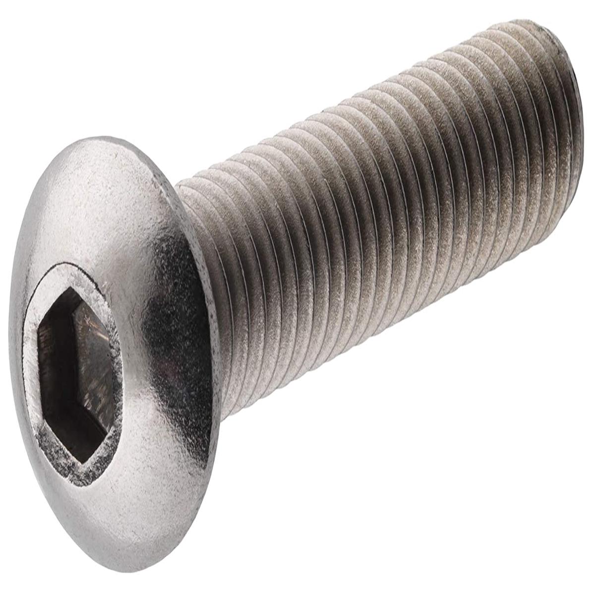 1/4-20 X 5/8  SOCKET BUTTON CAP SCREW 18-8 STAINLESS