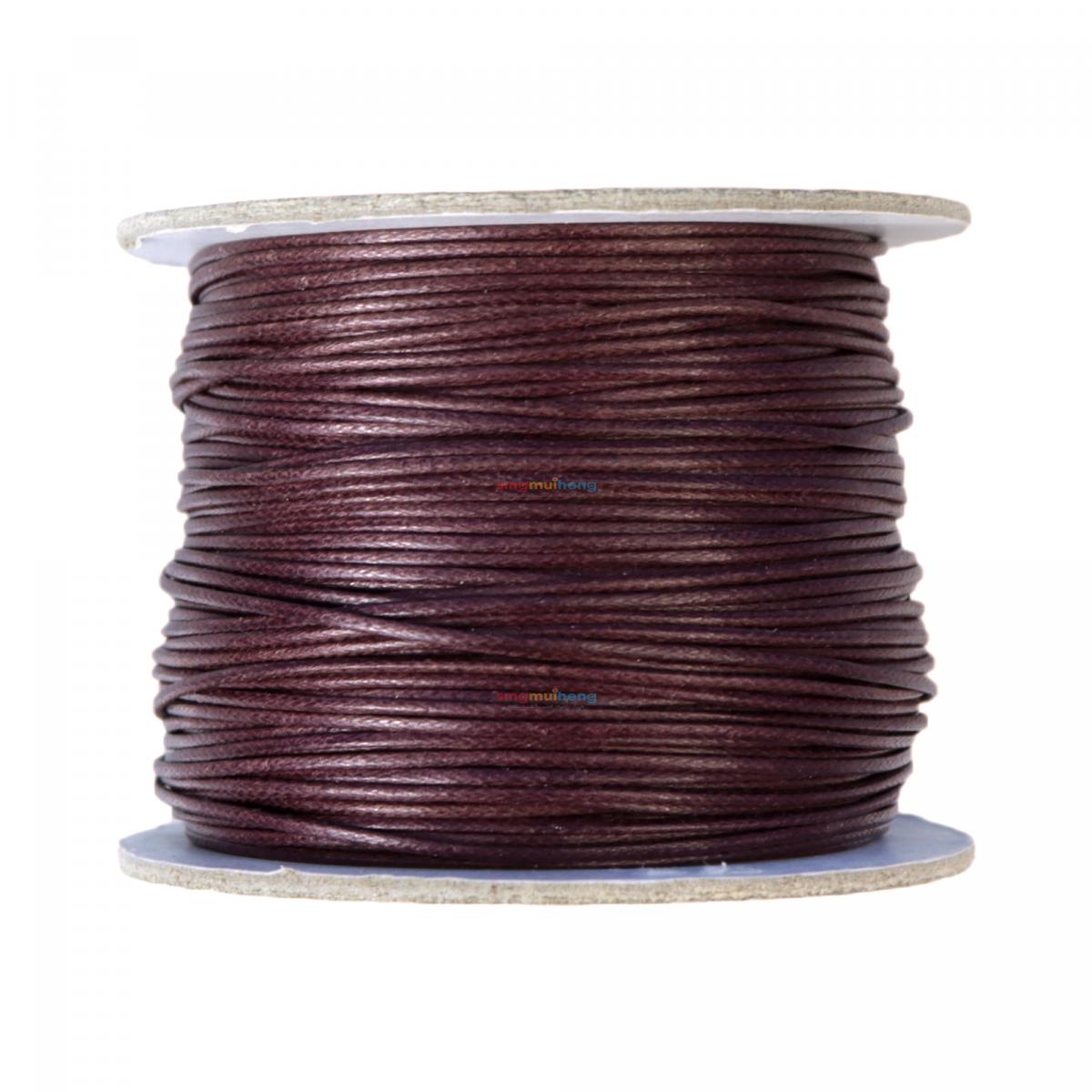 1mm Wax Cord (Assorted Colors)