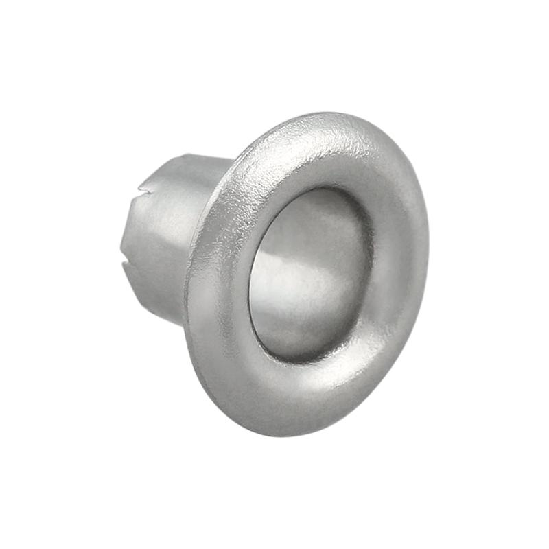 5.3mm Nickel, Eyelet, Solid Brass - 12 pk