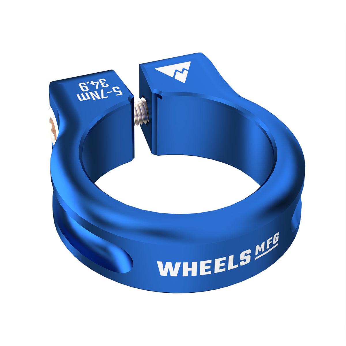 Seatpost Collar 34.9mm - Blue