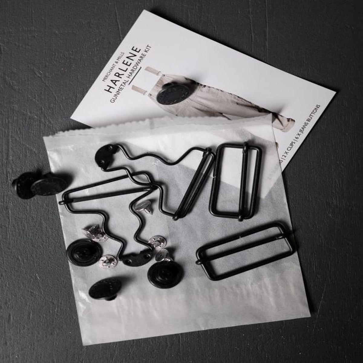 The Harlene Dungarees Hardware Kit, Merchant & Mills