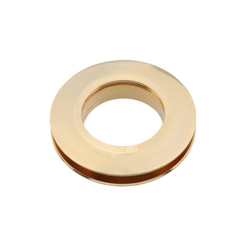 7/8" Gold, Screw Together Eyelet, Solid Brass