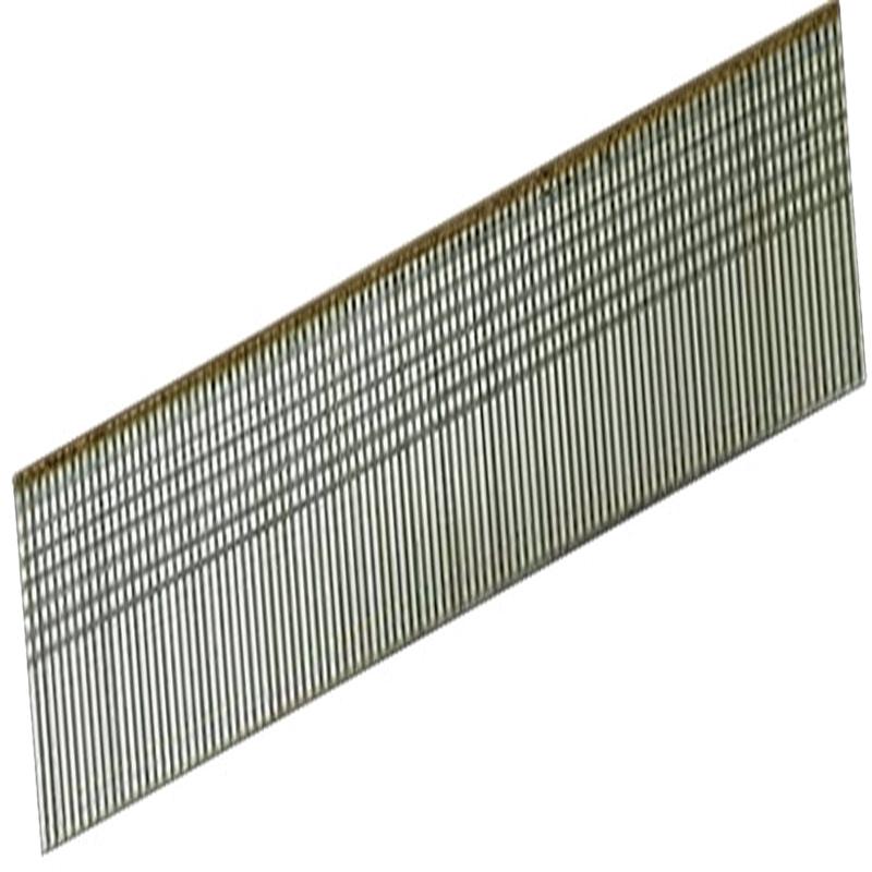 Senco AX13EAA Series Nail, Glue Collation, 1 in L, 18 ga, Steel, Electro-Galvanized, Brad, Medium Head, Smooth Shank