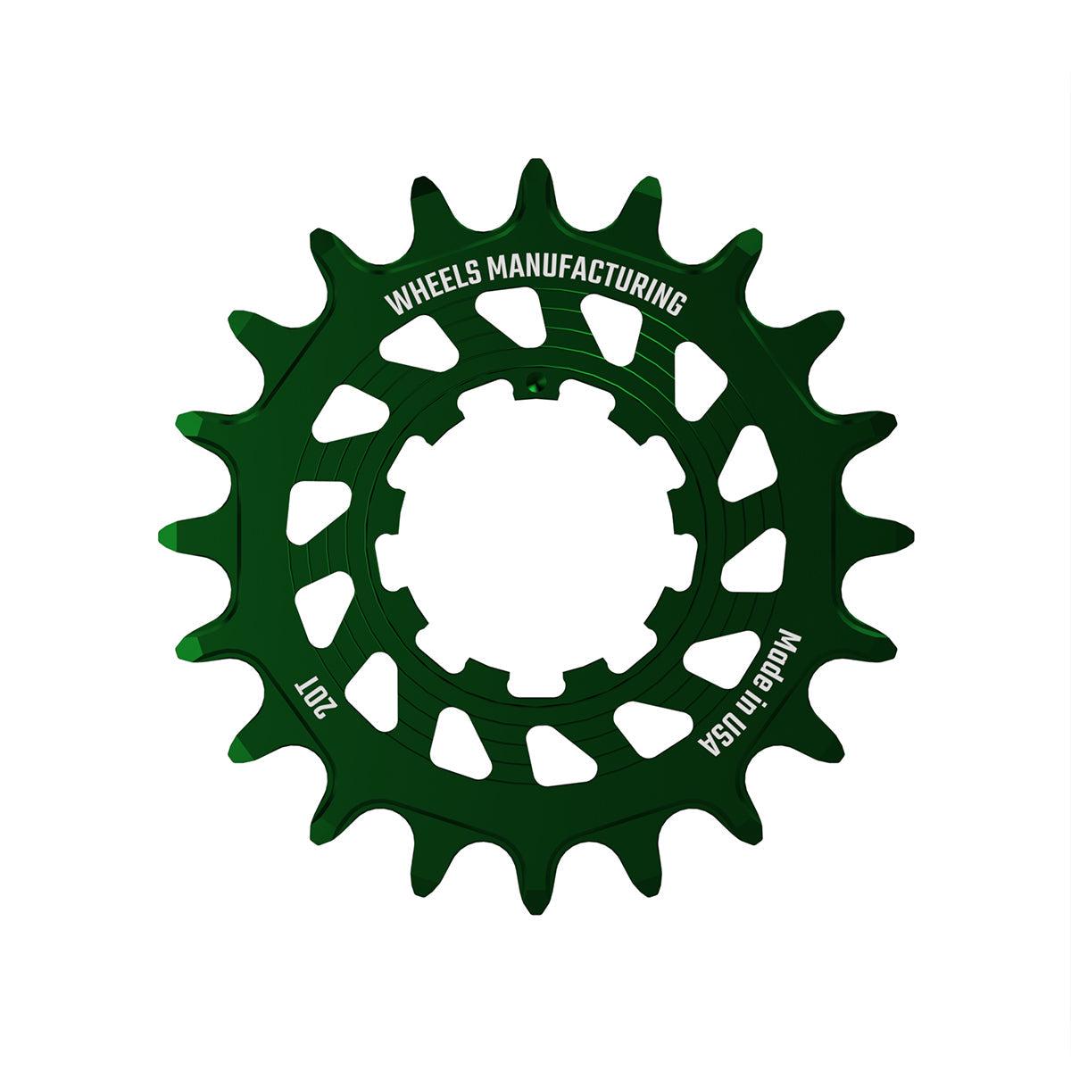 SOLO-HG 20T Single Speed Cog - Green