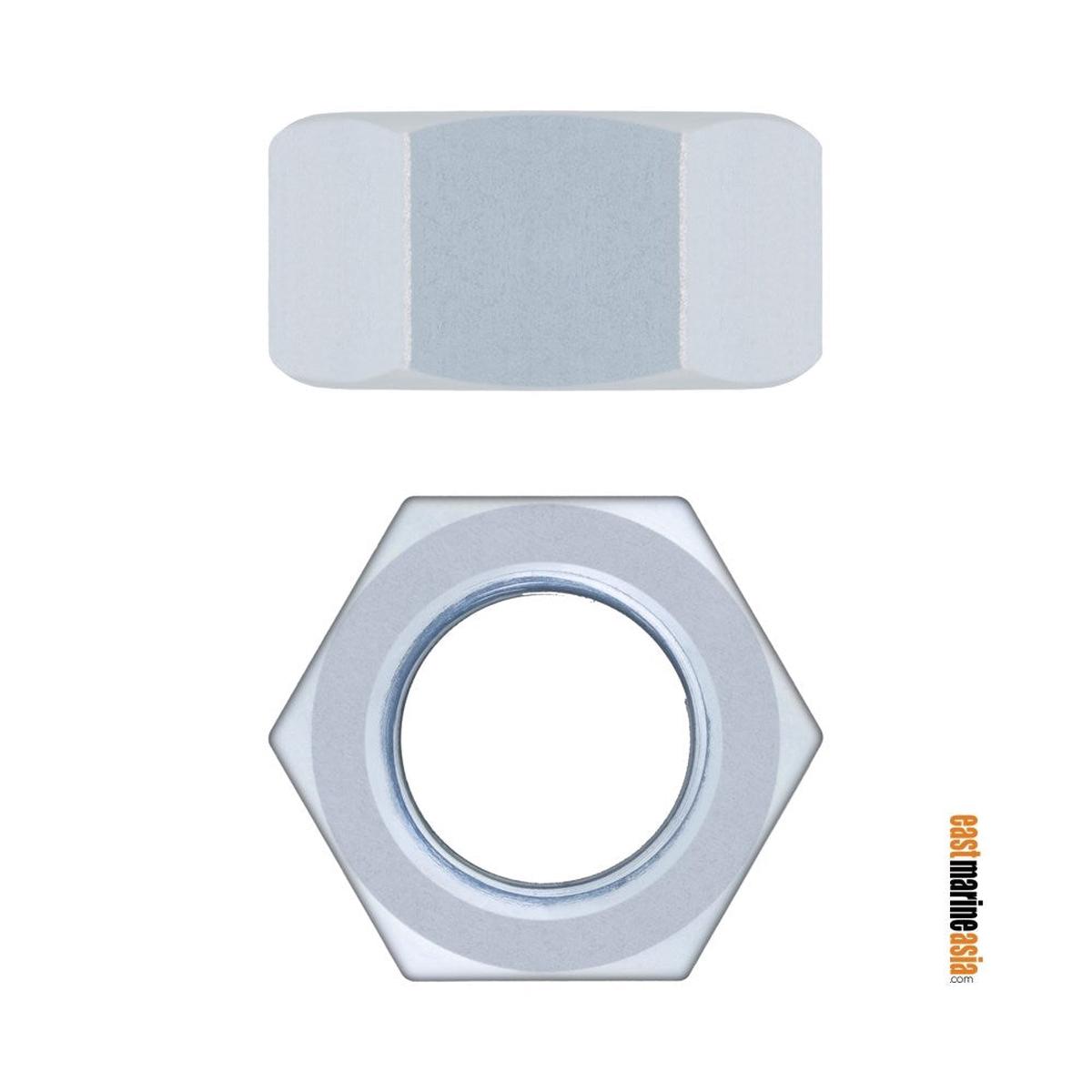 Stainless Steel 316 Hex Nut (DIN 934) - M10 | Pack of 5 | Pack (111742)