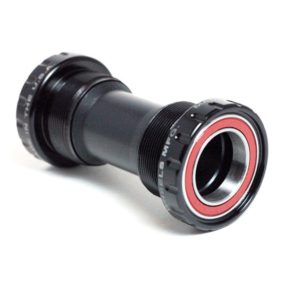 Threaded MTB Angular Contact BB for 24mm Cranks (Shimano) - Black - Default Title