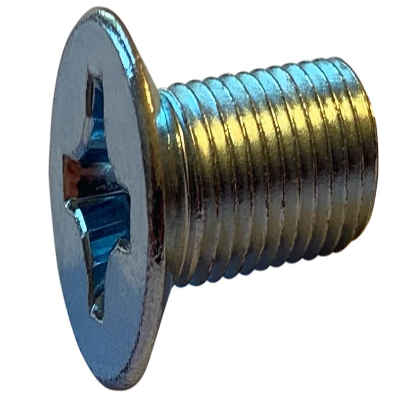 [2000 BULK] Machine Screws Phil Flat 4.8 Steel Zinc Din 965 (Type H) M5-0.8 X 8