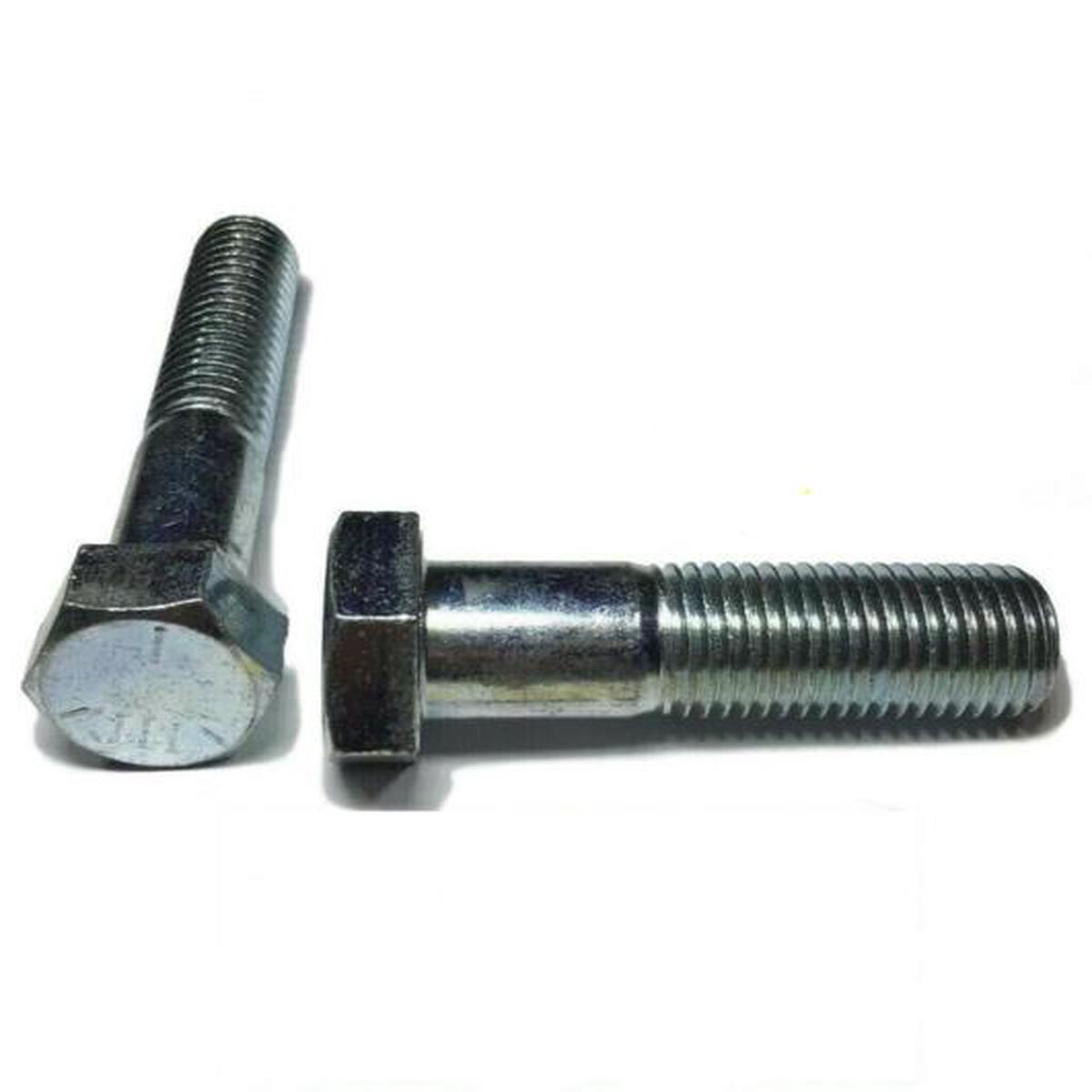 Qty 10 9/16"-12 x 2 1/2" Hex Bolt Zinc Plated Grade 5 Cap Screw Partial Thread