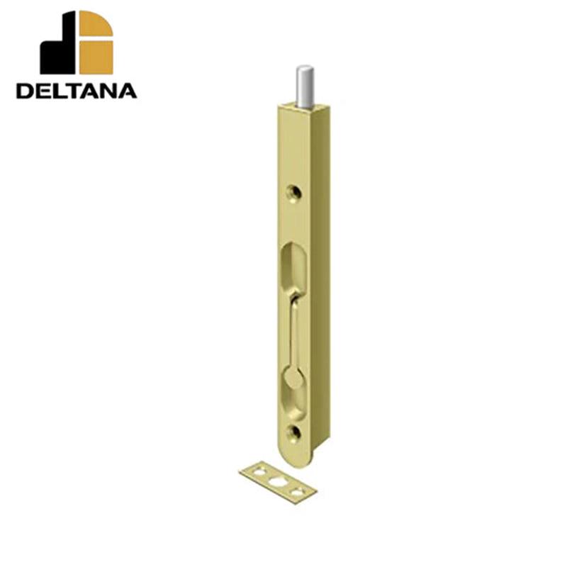 Deltana - 7" Flush Bolt - Zinc - Optional Finish