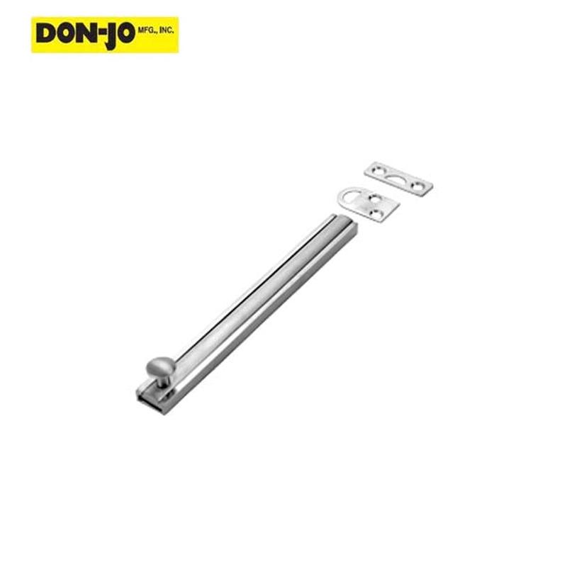 Don-Jo - SB 6 - Slide Bolt - 6" Length - 5/8" Width - Optional Finish