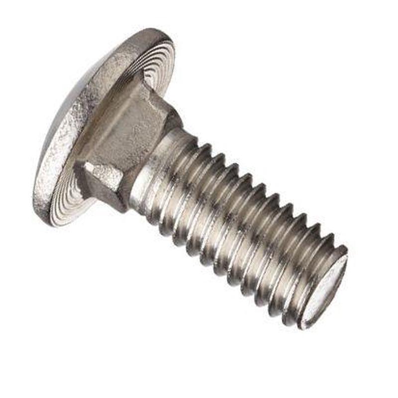 [1 PC] 18/8 Stainless Steel Carriage Bolt 1/2-13 X 9-1/2