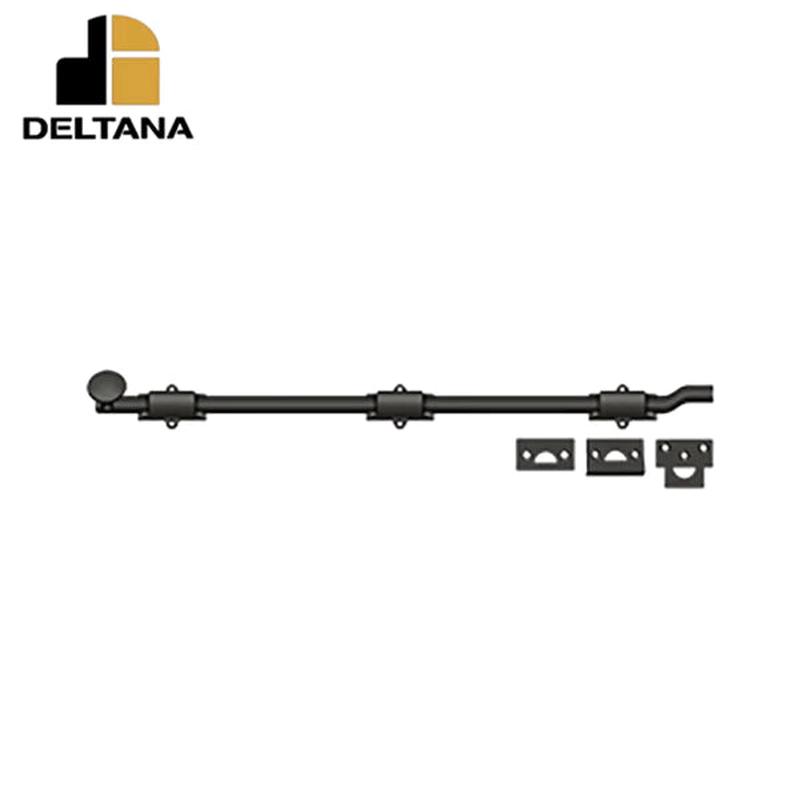 Deltana - 24" Surface Bolt w/ Offet - Heavy Duty