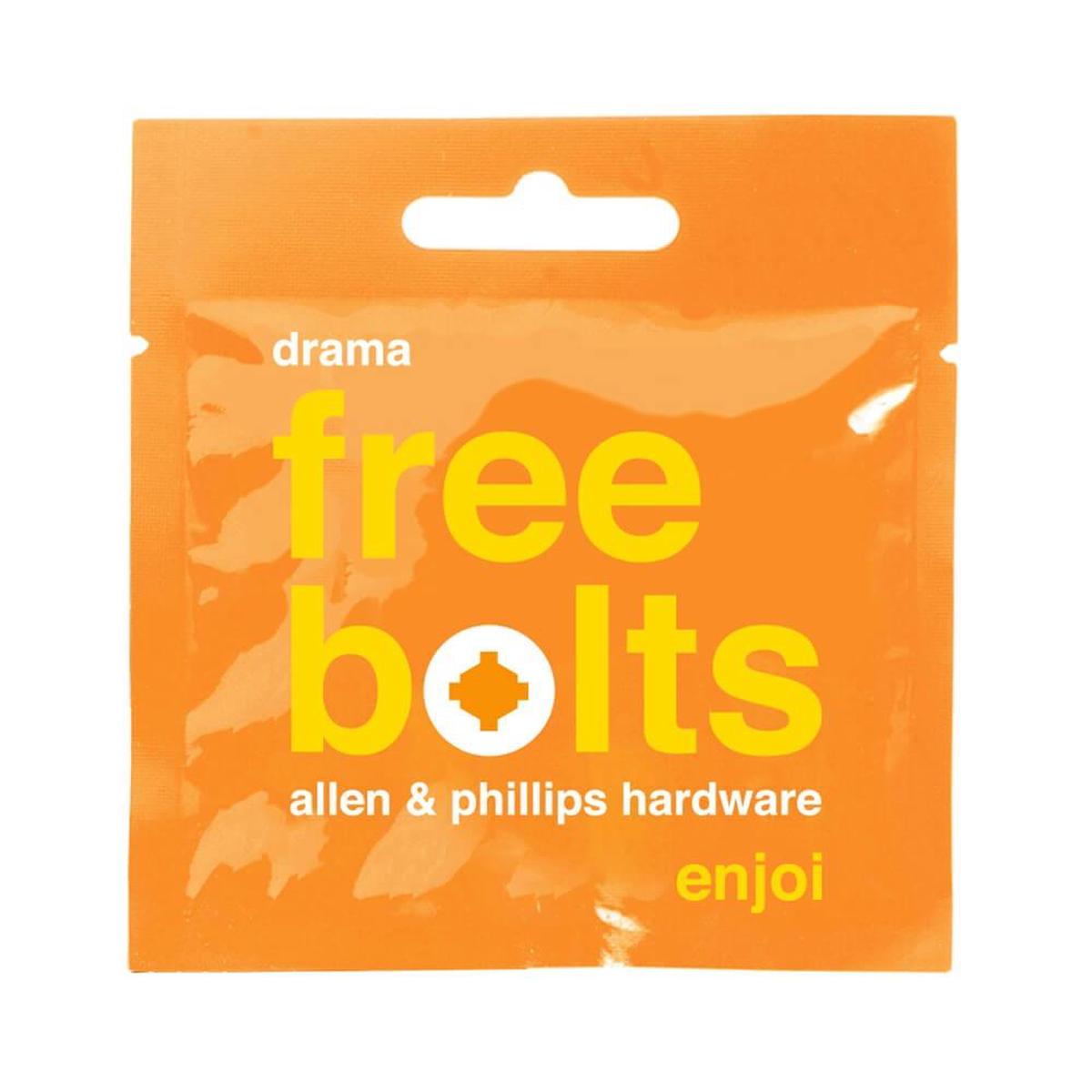 Enjoi Skateboard Drama Free Bolts 1" - Set of 8