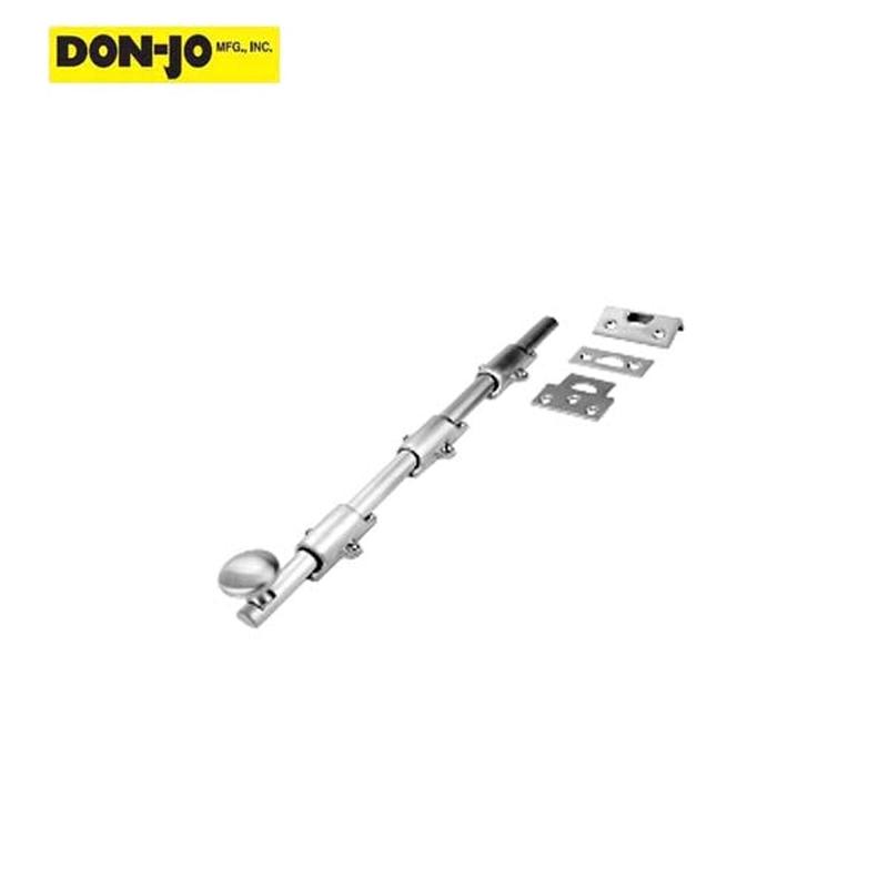 Don-Jo - 1632 - Dutch Door Bolt - 8" Length - 1-5/8" Width - Optional Finish