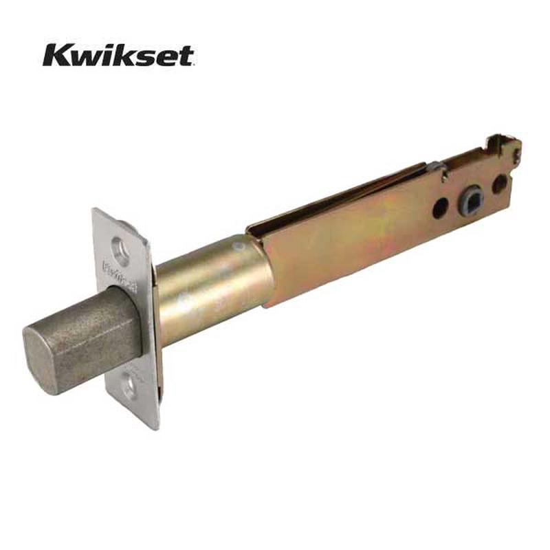 Kwikset - 82730 - Latch Assembly -  5" Backset - Square Deadbolt - Specialty Bolt 5L - 26D - Satin Chrome