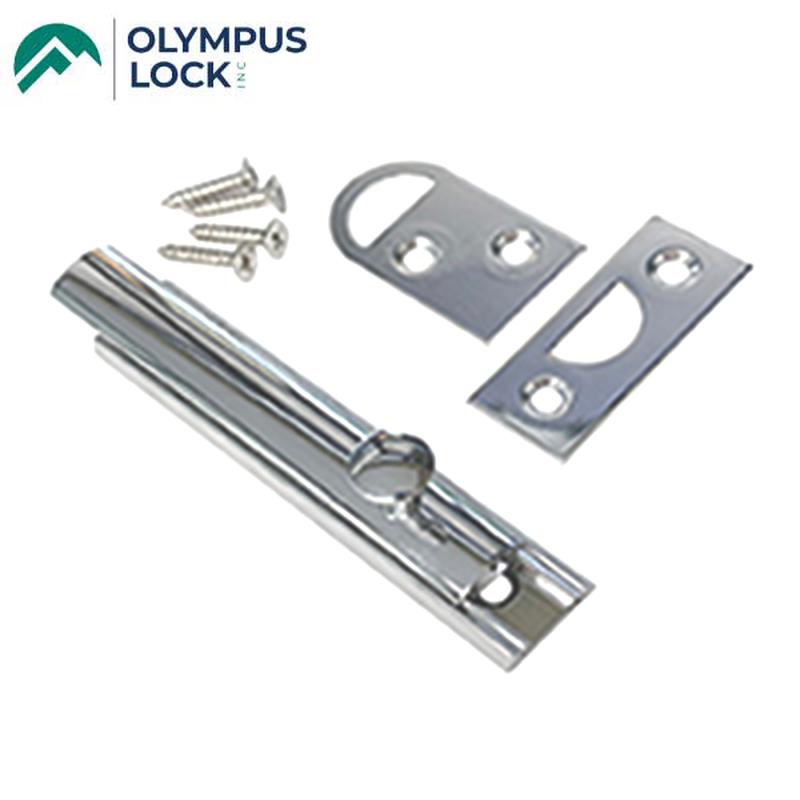 Olympus - SB-3 - Slide Bolt - 3" Length - Polished Chrome