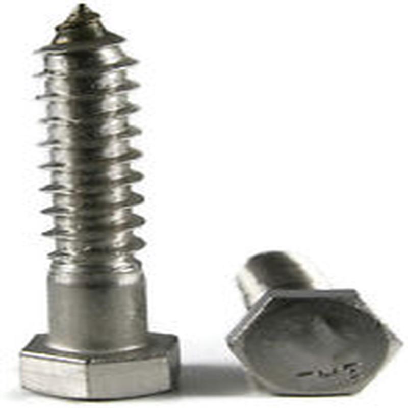 [1 PC] Lag Screws Hex 18/8 Stainless Steel 5/8 X 7