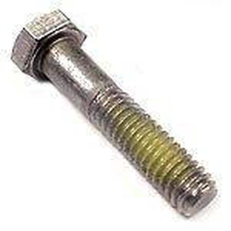 [10 PKG] Hex Head Cap Screws with Patch Stainless Steel 1/2-13 X 2