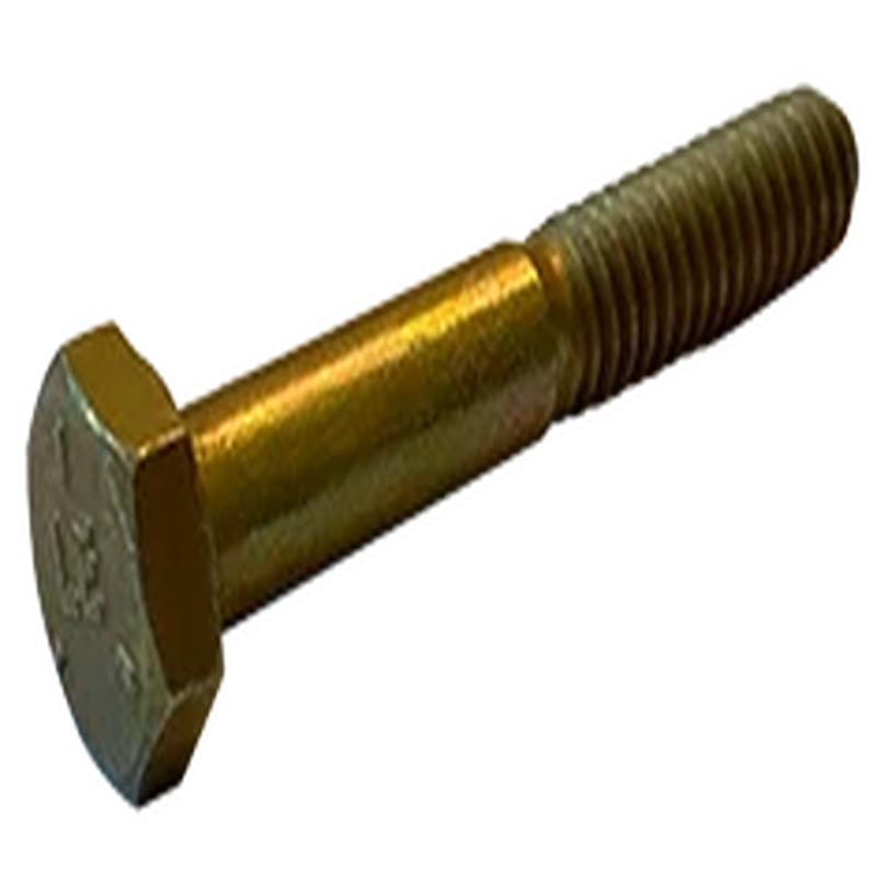 [100 PKG] Hex Head Cap Screw Cadmium Yellow MS90725 5/8-11 X 3