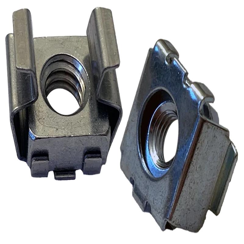 [1000 BULK] Cage Nuts Steel Zinc 10/24-3B