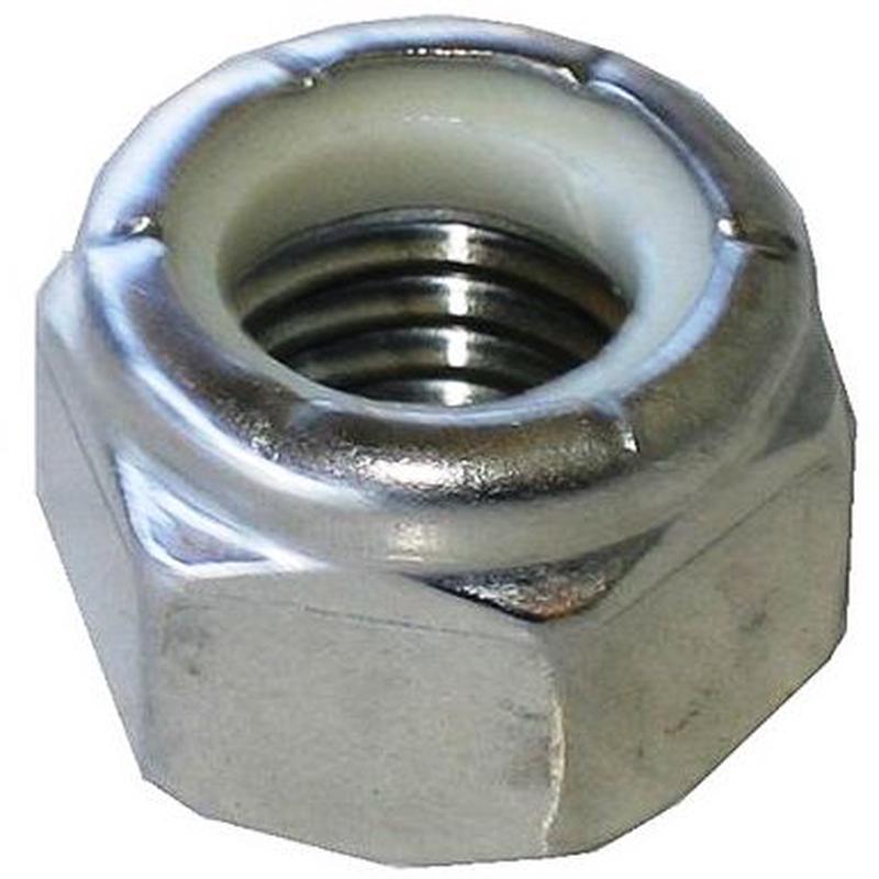 [50 PKG] Hex Lock Nuts NM NE Nylon Inserts 18/8 Stainless 5/8-18