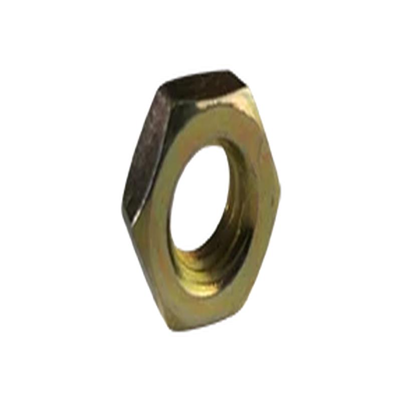 [600 BULK] Hex Jam Nuts Steel Zinc Yellow 5/8-18