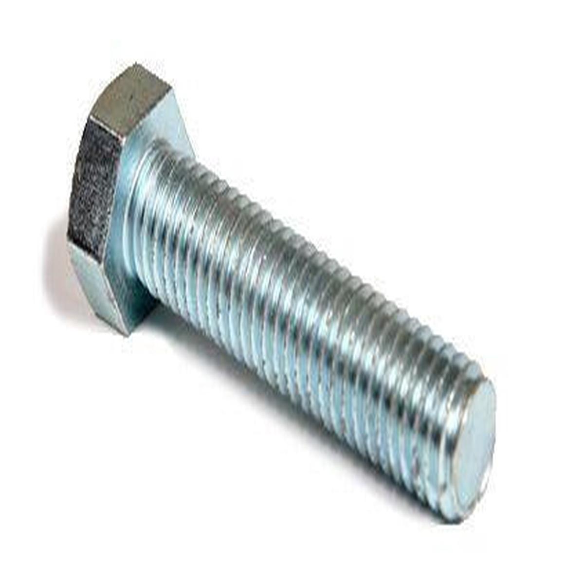 M10-1.50 x 180MM Hex Bolt Zinc Plated Grade 8.8 Cap Screw Metric DIN 933 FT