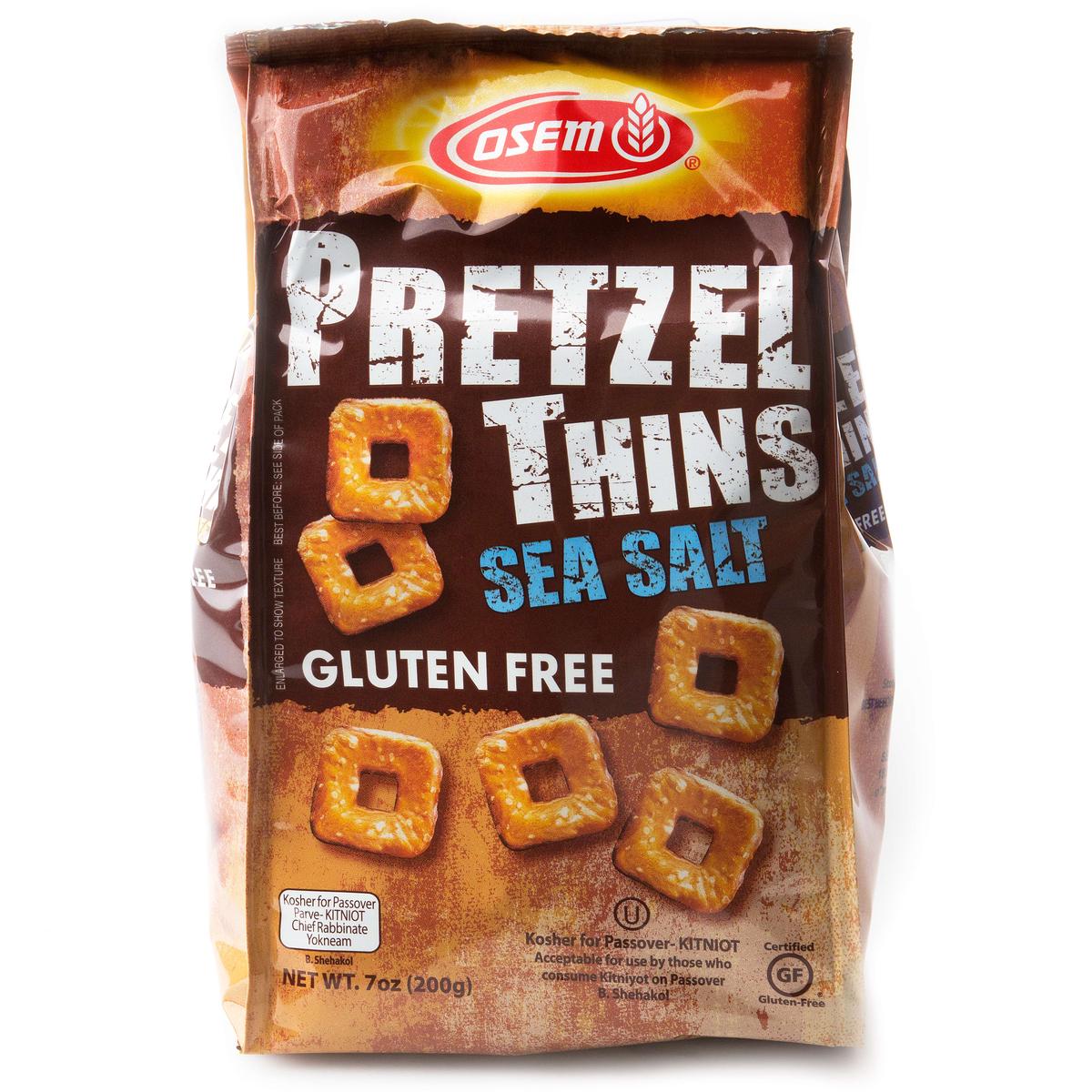 Passover Pretzel Thins Sea Salt - 7 oz Bag