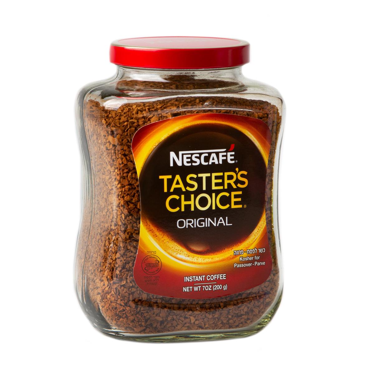 Passover Taster's Choice Original Coffee - 7oz Jar