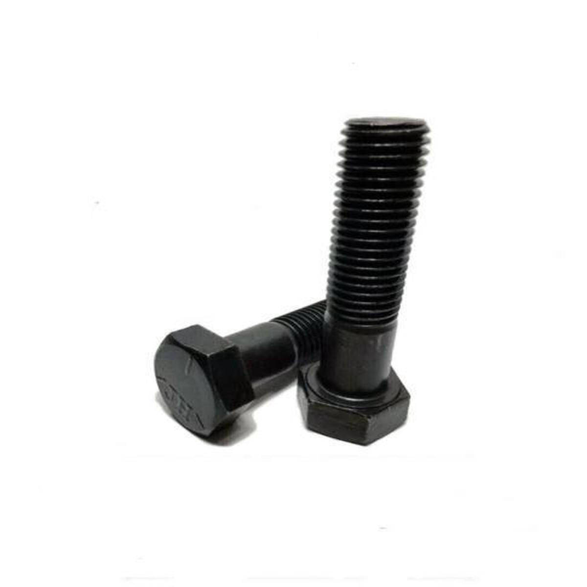 (Qty 2,200) 1/4"-20 x 1" Hex Bolt Plain Grade 5 Cap Screw Full Thread
