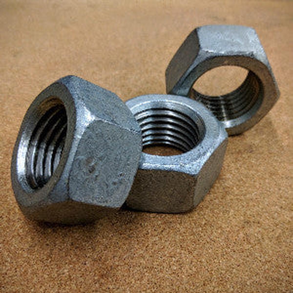 1/2'' Hex Nut Hot Dipped Galvanized