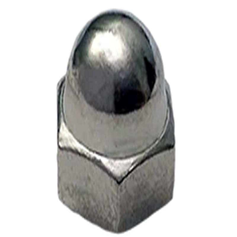 [100 PKG] Acorn Nuts Crown 316 Stainless M6-1.0