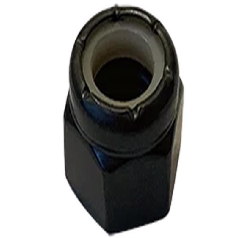[1000 BULK] Hex Lock Nuts NM NE Nylon Inserts Steel Black Oxide 3/8-16