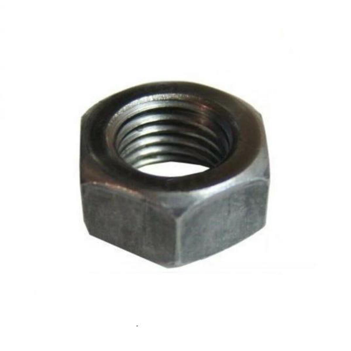 (1900) 3/8"-16 Plain Grade 5 Finished Hex Nuts Unplated Plain / Black Bulk Box