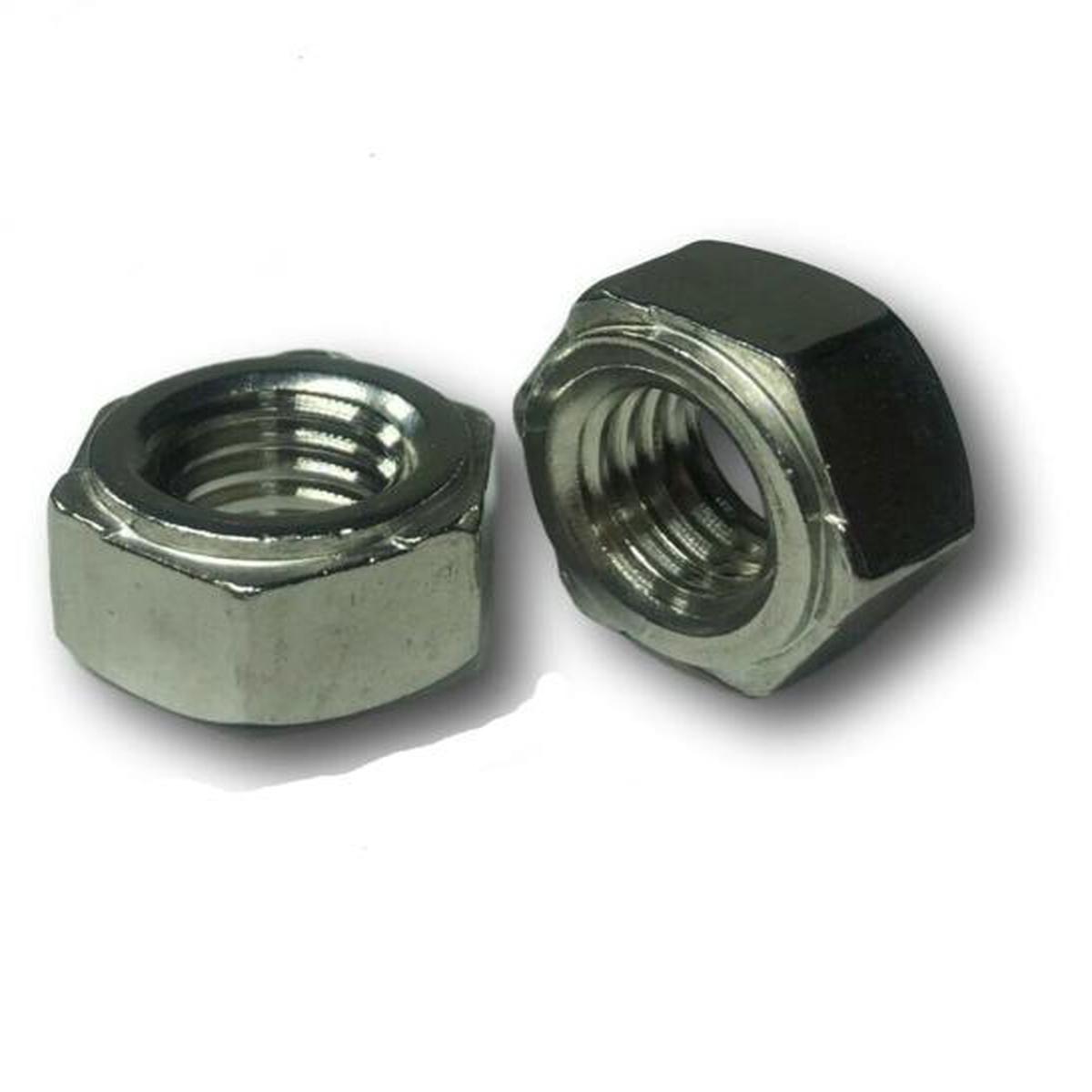 5/16"-18 Hex Weld Nuts 3 PROJECTIONS 18-8 Stainless