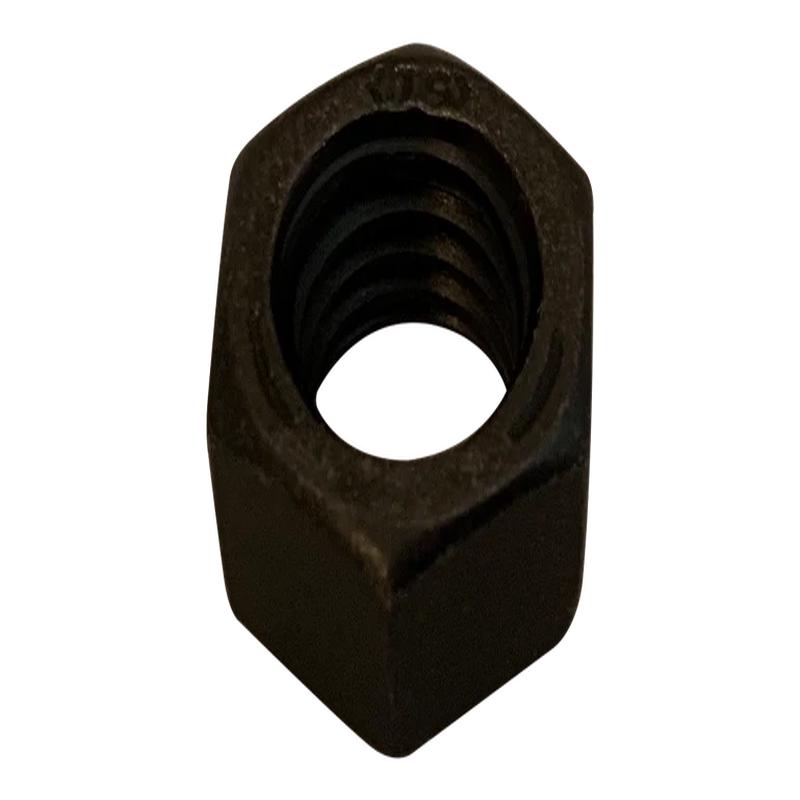 [5000 BULK] Hex Machine Screw Nuts Steel Black Zinc 1/4-20