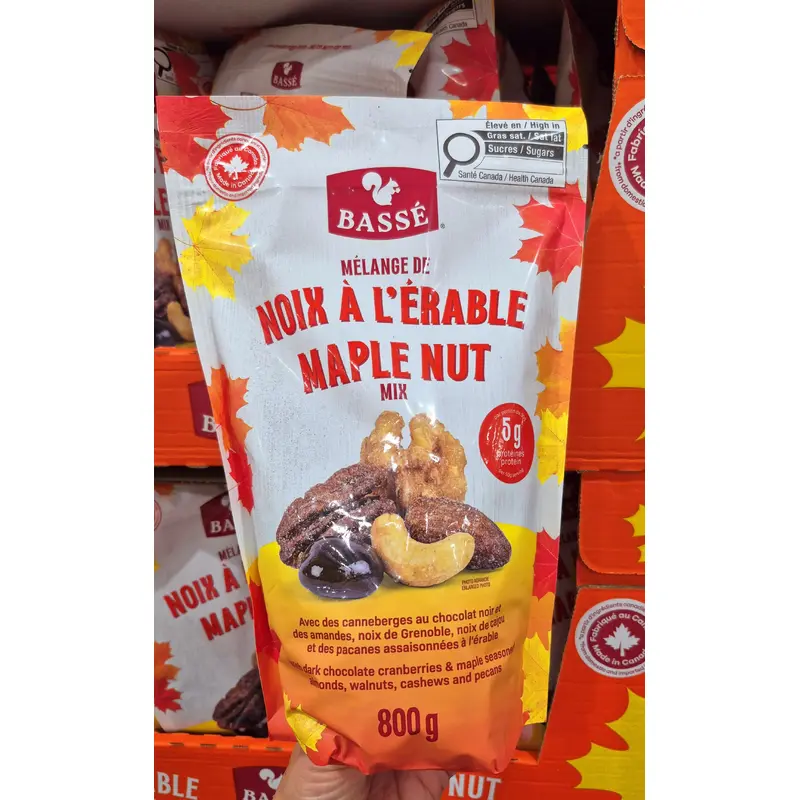 Basse Maple Nut Mix - 1 x 800 Grams