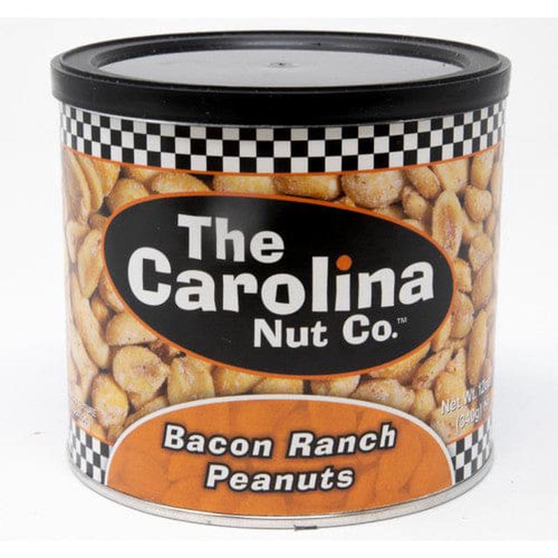 Carolina Nut Compay Bacon Ranch Peanuts 12oz (Case of 6)