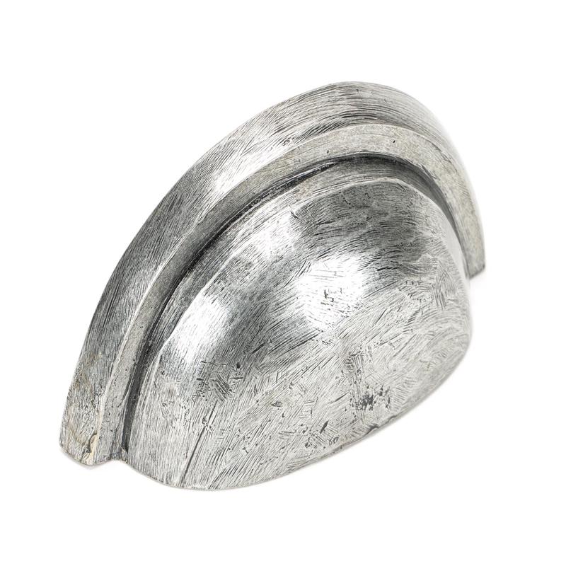 From The Anvil - Pewter Regency Concealed Drawer Pull