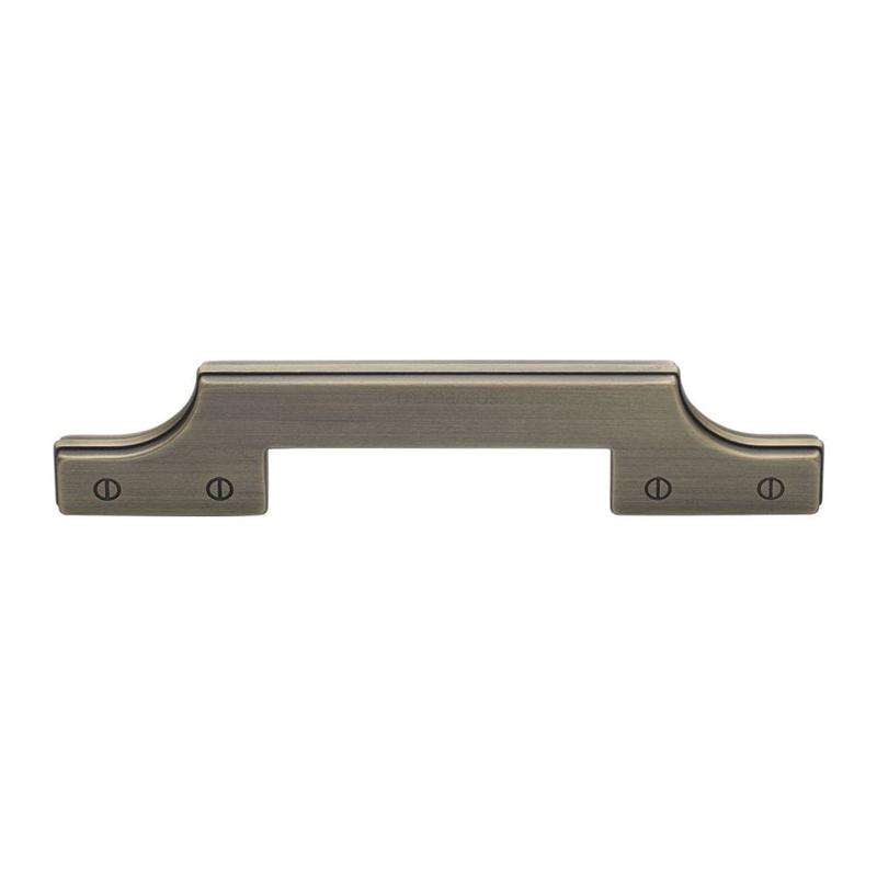 M.Marcus - Detroit Kitchen Cabinet Pull Handle Distressed Brass Finish