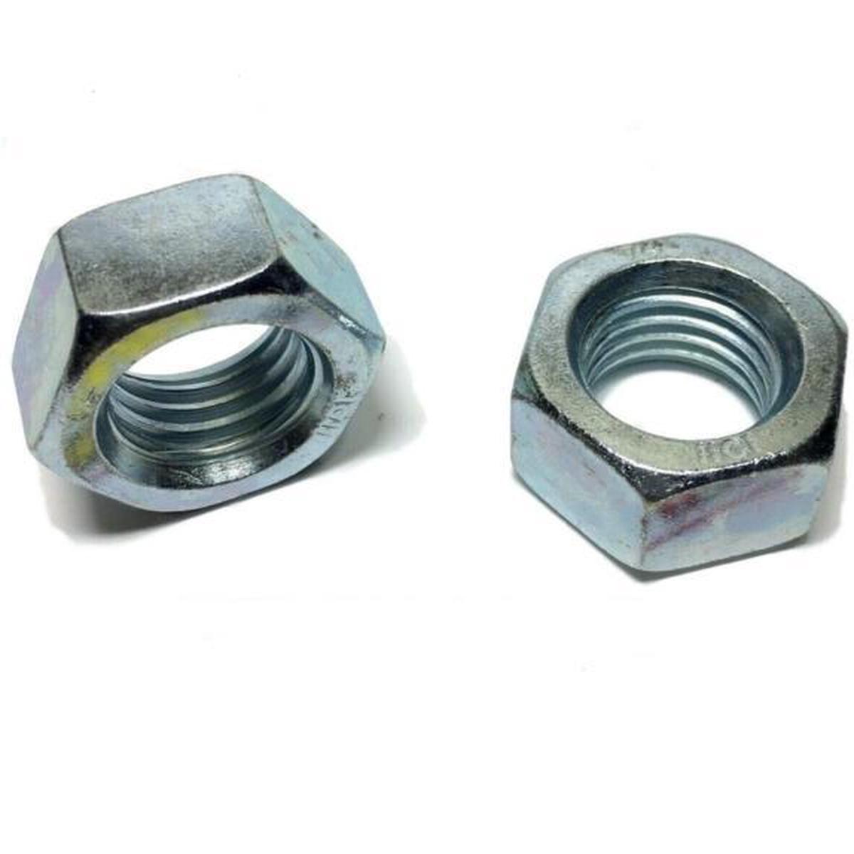 M8-1.25 Metric FInished Hex Nuts Class 10 Zinc Plated 8MM-1.25