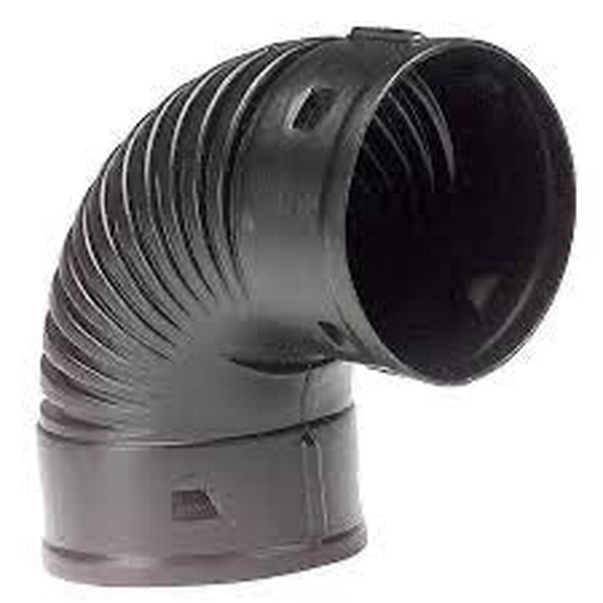 Neat 6 Corrugated Pipe Fittings - 6 HDPE 90 Degree Elbow