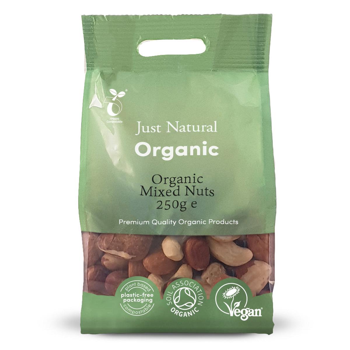 Org Mixed Nuts - 250g Bag
